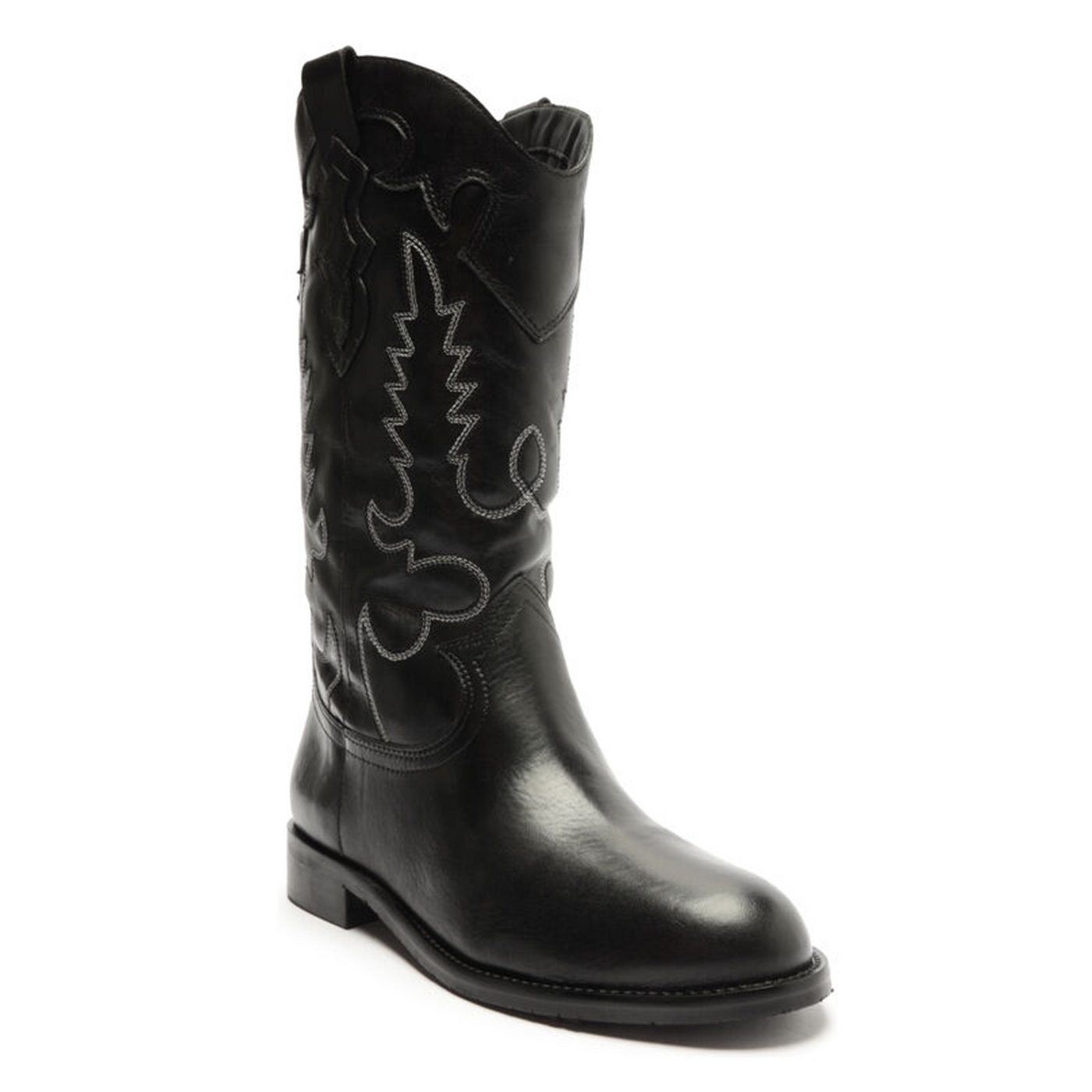 BOTA LEATHER PRETO