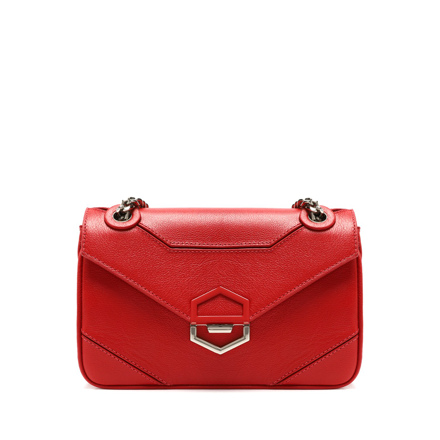 CARTERA LEATHER PREPPY RED