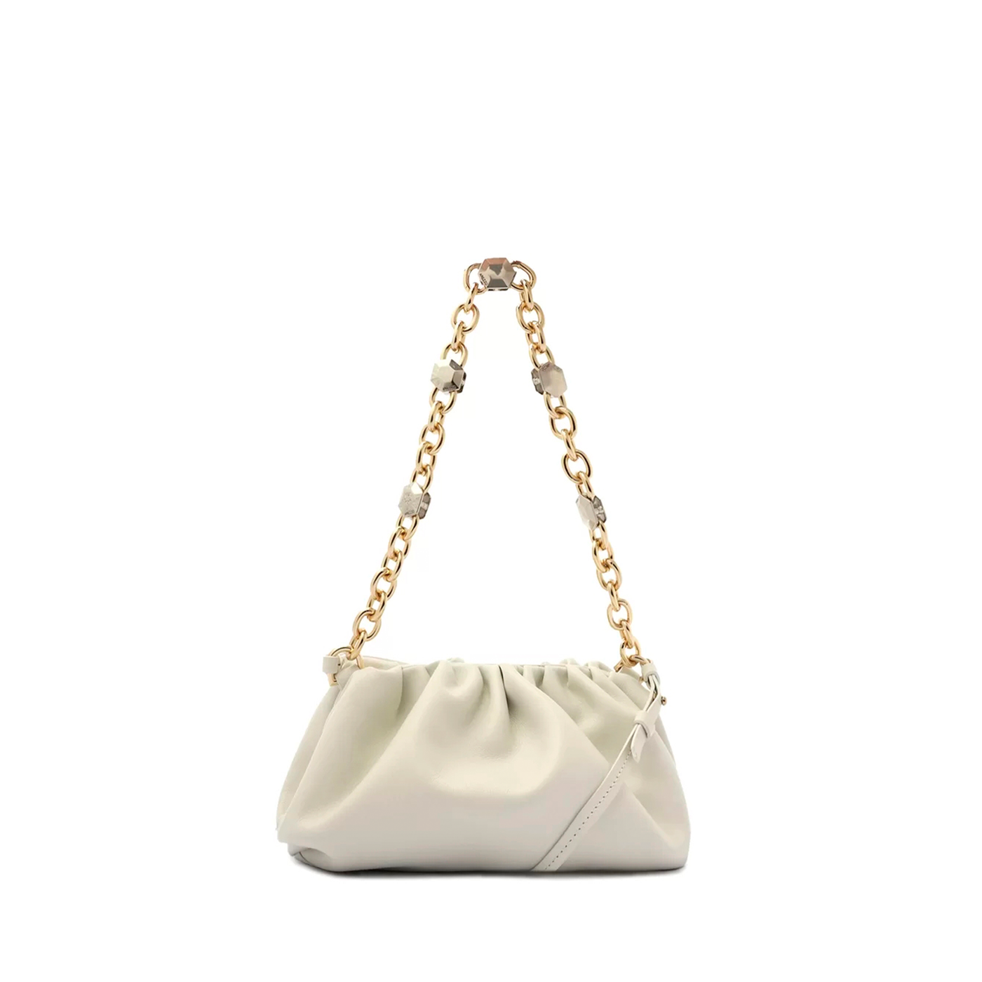 CARTERA LEATHER BIANCO