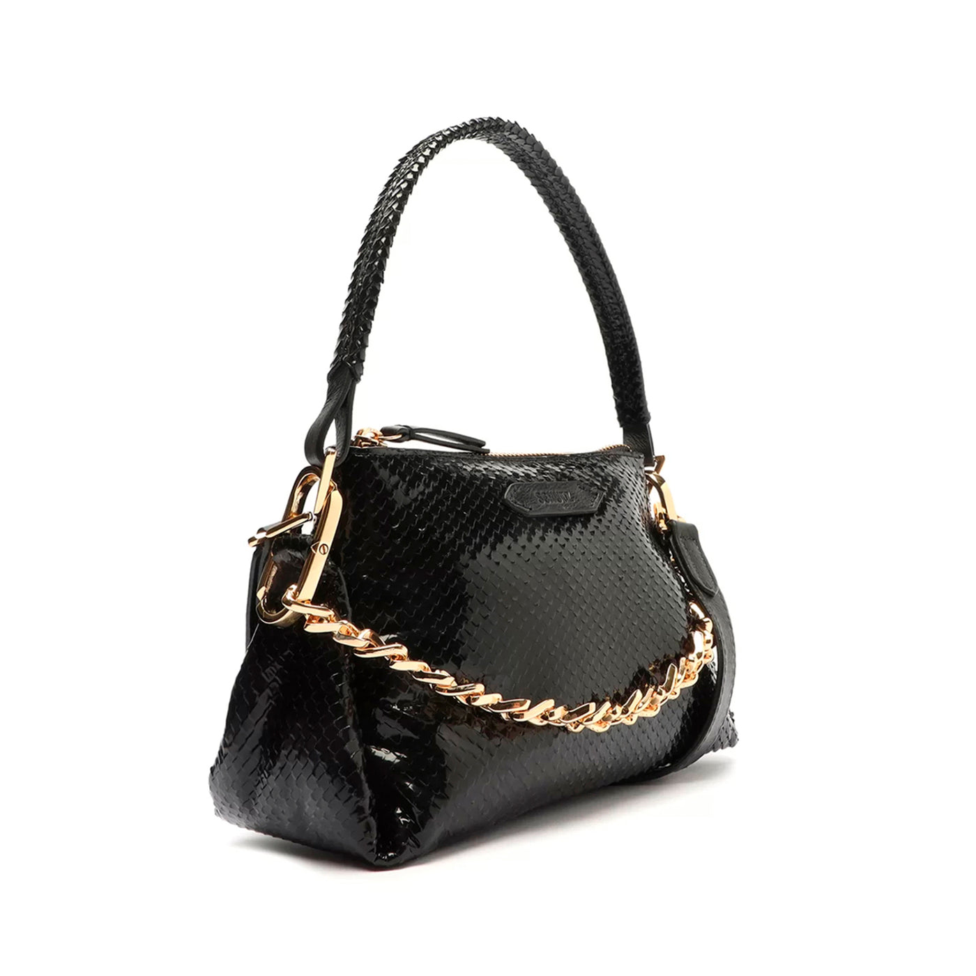 CARTERA SNAKE BLACK